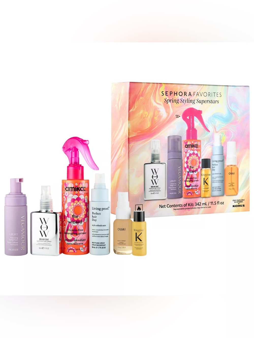 Sephora Favorites Spring Styling Superstars Hair Kit LIMITED EDITION